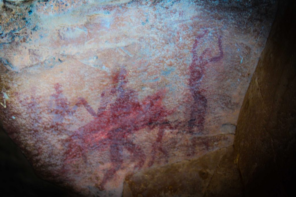 Wartrail, Barkly East rock paintings and bushman paintings
